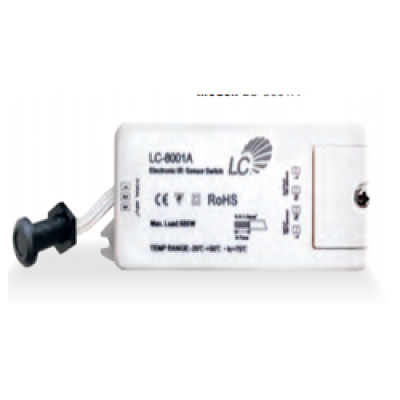 EcoVision LED ugradni IR senzor za ormare( sklopka), 3A, 12V/24V DC